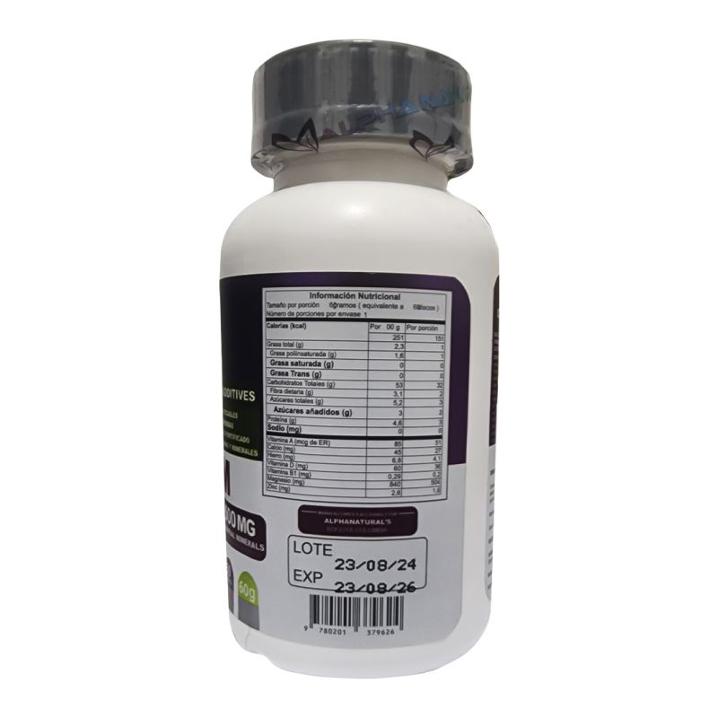 Comprar Glicinato De Magnesio Masticable X 60 en Electroshopy - Ángulo 2